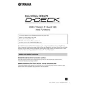 Yamaha D-Deck DDK-7 Keyboard manual cover