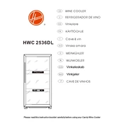 Hoover HWC 2536 DL manual cover