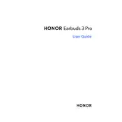 Honor HONOR Earbuds 3 Pro Earbuds manual cover