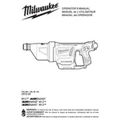 Milwaukee M12 Airsnake 2572-20 Gun manual cover