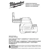 Milwaukee M18 Hammervac 2712-DE Hammer manual cover