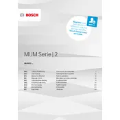 Bosch Series 2 MUMS2VM40 Kitchen Machine