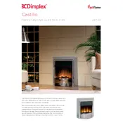 Dimplex Optiflame Castillo CST20 Electric Fire manual cover