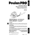 Poulan Pro BP402 Blower manual cover