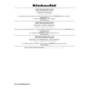 KitchenAid KURL104EPA Refrigerator manual cover