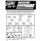 Hot Wheels Mattel Electric Racing Nascar Showdown 36915 Toy manual cover