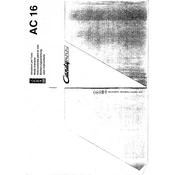 Candy LB AC 16 manual cover