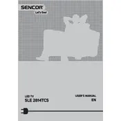 Sencor SLE 2814TCS Television manual cover