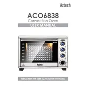 Aztech ACO6838 Oven manual cover