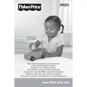 Fisher Price Mattel Speeder Rabbit P9511 Toy manual cover