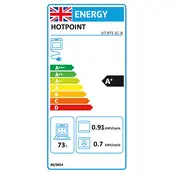 Hotpoint Class 7 SI7 871 SC IX Oven