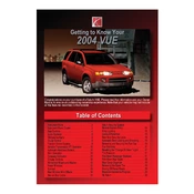 Saturn Vue 2004 manual cover