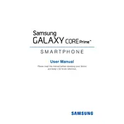 Samsung Galaxy Core Prime T-Mobile SM-G360TZWATMB Phone manual cover