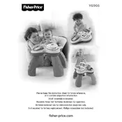 Fisher Price Mattel Puppy and Pals Learning Table Y6966 Toy manual cover