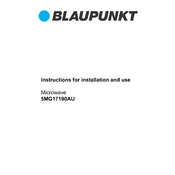 Blaupunkt 5MG17190AU manual cover