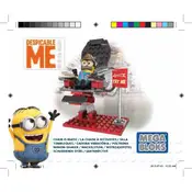 Mega Bloks Mattel Despicable Me Chair-O-Matic DKY84 Construction Set manual cover