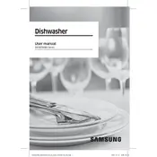 Samsung DW50T6060US Dishwasher manual cover