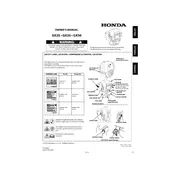 Honda GX35 2021 Engine manual cover