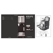 Krups XP5620 Coffee Machine manual cover