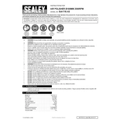 Sealey SA17 Polisher manual cover