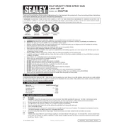 Sealey HVLP746 Spray Gun manual cover