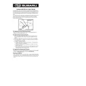 Subaru Impreza 2.0i 4-Door Homelink 2015 manual cover