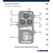 TC Electronic FLASHBACK 2 MINI DELAY manual cover