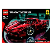 LEGO Racers 8653 Construction Set manual cover