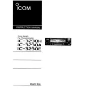 Icom IC-3230H Transceiver manual cover