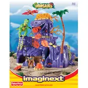 Fisher Price Mattel Imaginext Predators Peak J7486 Toy manual cover