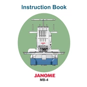 Janome MB-4 manual cover