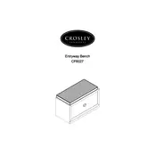 Crosley CF6027 Bench manual cover