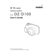 Casio DZ-D100 Dermocamera manual cover