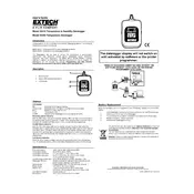 Flir Extech 42260 Datalogger manual cover