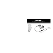 Bose Mobile In-Ear Headset manual cover