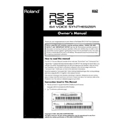 Roland RS-5 manual cover