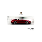 Porsche 911 Turbo 2009 Car manual cover