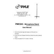 Pyle PMKS45 Stand manual cover