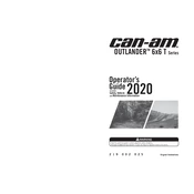 Can-Am Outlander 6x6 Max Pro Plus 650 T 2020 Vehicle manual cover