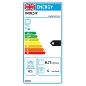 Indesit IS5G4PHSS UK Cooker manual cover