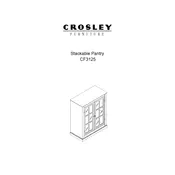 Crosley CF3125 Pantry manual cover