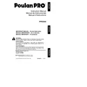 Poulan Pro PPB2000 Blower manual cover