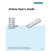 Brother Pocket Jet PJ-722