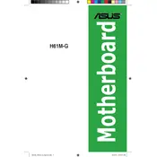 ASUS H61M-G Motherboard manual cover