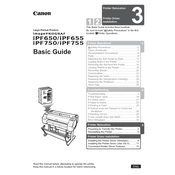 Canon imagePROGRAF iPF650 manual cover