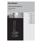 Sandstrom SLDVDB12X manual cover