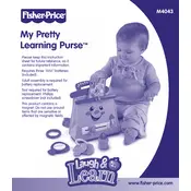 Fisher Price Mattel Laugh and Learn My Pretty Learning Purse M4043 Toy manual cover