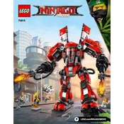 LEGO 70615 Construction Set manual cover