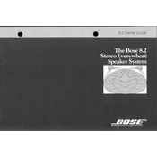 Bose 8.2 Stereo Everywhere System manual cover