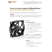 be quiet! Silent Wings USC 120mm Fan manual cover